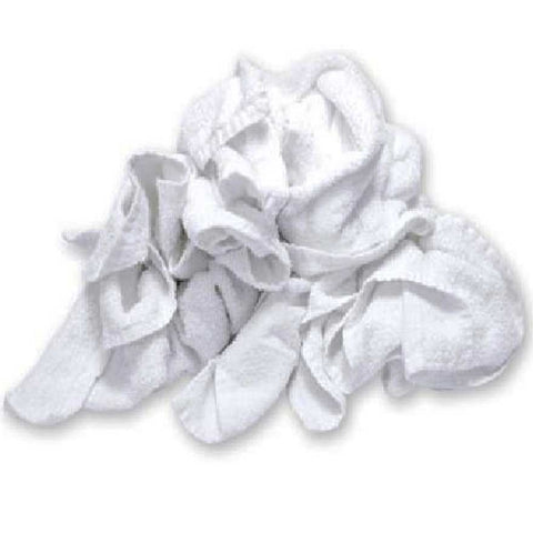 Rags white toweling compressed 5kg