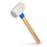 Real Steel 16oz White rubber mallet