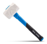 Real Steel- 16Oz White Rubber Mallet