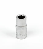 Vanquish 1/4" Drive 12-Pt Metric Reg Socket 6mm