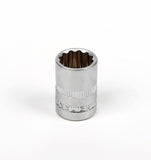 Vanquish 1/4" Drive 12-Pt Metric Reg Socket 12mm