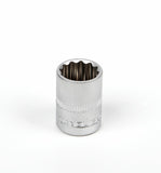 Vanquish 1/4" Drive 12-Pt Metric Reg Socket 13mm