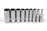 Vanquish 1/4" Drive 6-Pt Metric Deep Socket 13mm