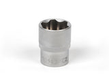 Vanquish 1/2" Drive 6-Pt Metric Reg Socket 24mm