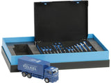 VOLKEL M3–12 HexDriver Tap Set With Drill Bits + Truck in 111 Years Luxury Box