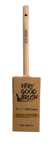 OVAL CUTTER PAINT BRUSH - 2.5" / 63.5mm