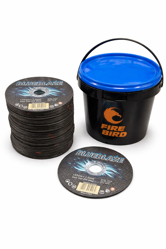 Disc Bucket Blue Blaze Cutting Disc 100PK bucket 125 X 1 – Firebird NZ - Wholesale ...