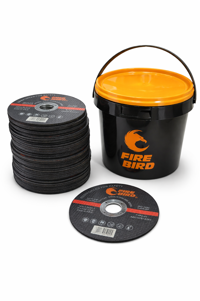 Disc Bucket Fire Bird Cutting Disc 100PK bucket 125 X 1 – Firebird NZ - Wholesale ...