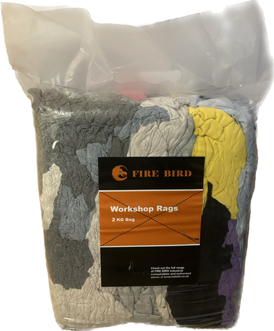 Fire Bird Rags mixed cotton compressed 2kg