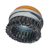 WIRE BRUSH GRINDER CUP BRUSH TWISTED 100MM M14X2 MILD STEEL