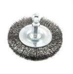 Fire Bird WIRE BRUSH HEX SHANK WHEEL TYPE CRIMPED 38MM  STEEL