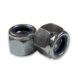 m6x1.0p zinc nyloc nut